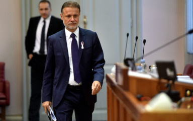 Jandroković uputio brzojav sućuti u povodu smrti Petra Nadoveze