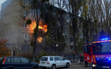 Kijev u plamenu, brojni gradovi bez struje