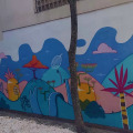 Novi mural u školskom dvorištu razveselio i fafarikule