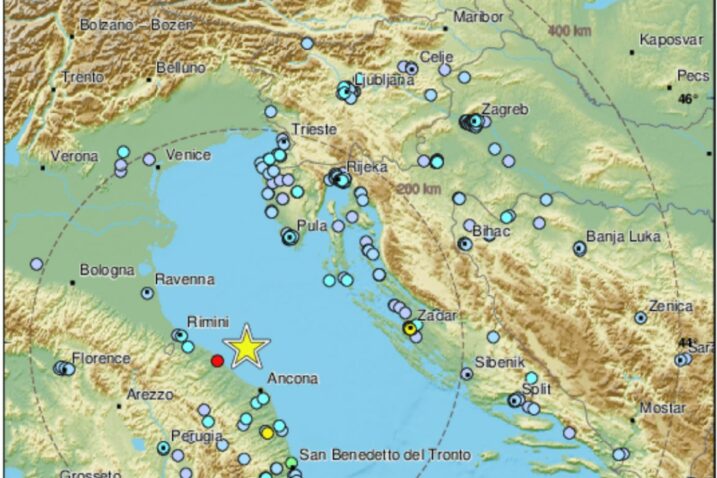 Snažan potres pogodio Italiju, osjetio se i kod nas