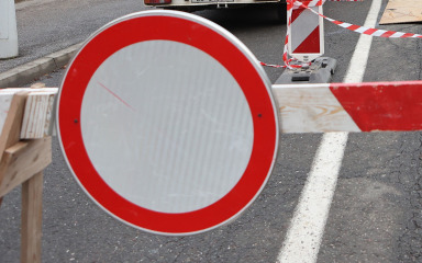 Privremena regulacija prometa na raskrižju ulica Andrije Hebranga i Josipa bana Jelačića