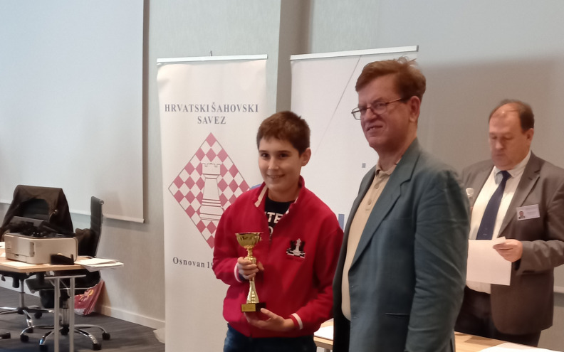 Jure Tadić drugi na pojedinačnom Prvenstvu Hrvatske u ubrzanom šahu