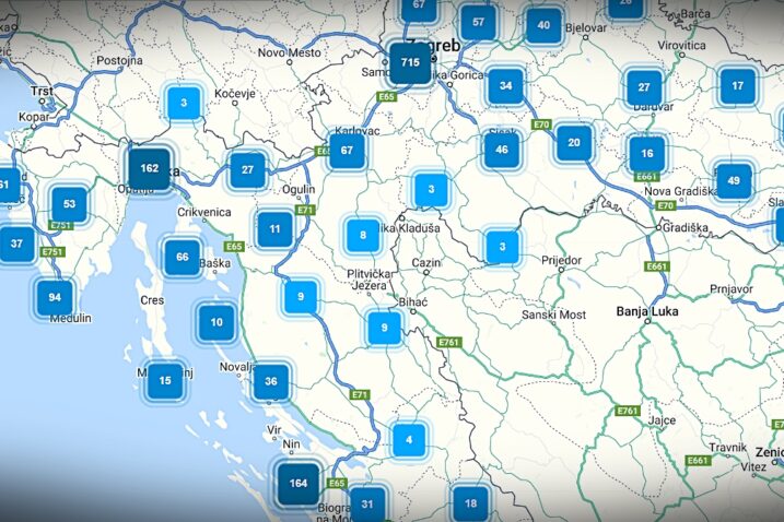 Objavljena interaktivna karta bankomata koji će raditi idućih mjesec dana