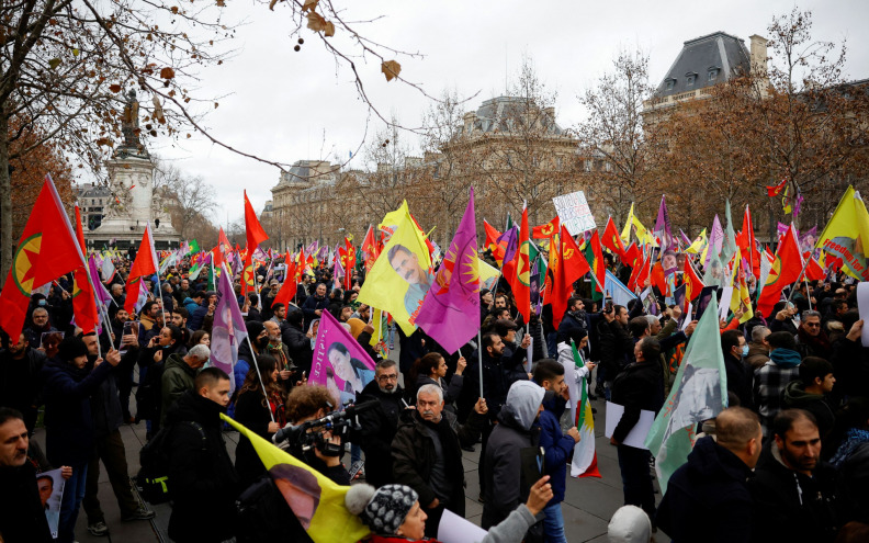 Prekjučerašnji ubojica Kurda u Parizu: 