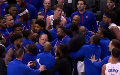 VIDEO Užareno kod Bogdanovićevih Pistonsa, utakmicu obilježila masovna tučnjava, bilo je i isključenja