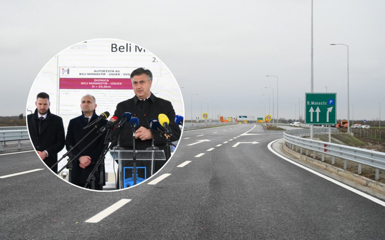Plenković otvorio dionicu autoceste A5 od Osijeka do Belog Manastira