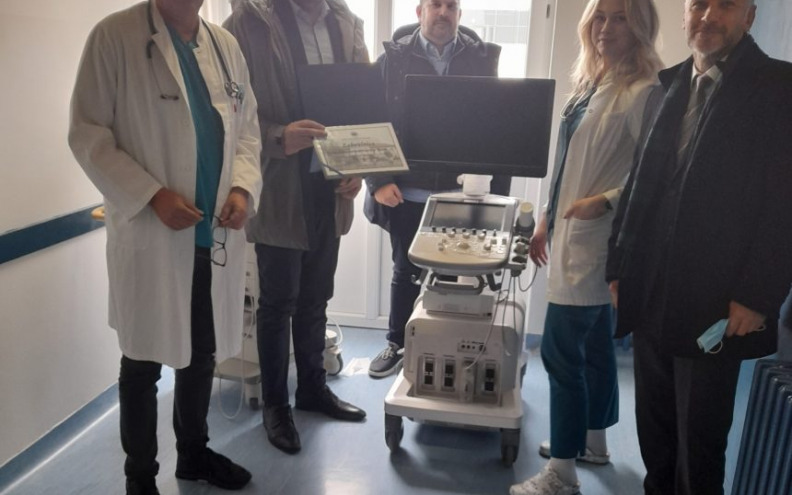 Erste banka donirala sredstva za kupnju novog kardiološkog ultrazvuka