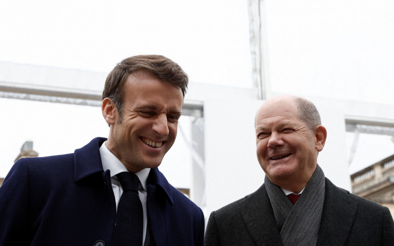 Scholz i Macron složni oko pomoći Ukrajini u borbi s okupatorom: 