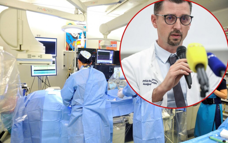 Hrvatski liječnici pacijentu u isto vrijeme transplantirali i srce i jetru