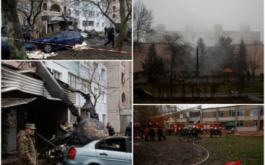 U padu helikoptera blizu Kijeva poginuo ukrajinski ministar unutarnjih poslova