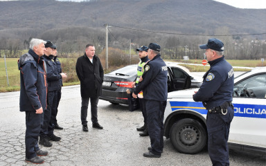 Župan Longin i načelnik Dražina posjetili graničnu policiju