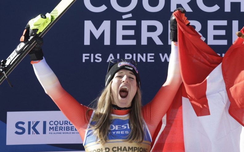 Švicarka bez pobjede u Svjetskom kupu osvojila zlatnu medalju u spustu na SP-u u Francuskoj