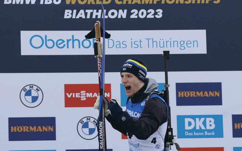 Šveđanin Sebastian Samuelsson svjetski prvak u biatlonu u disciplini 15 kilometara