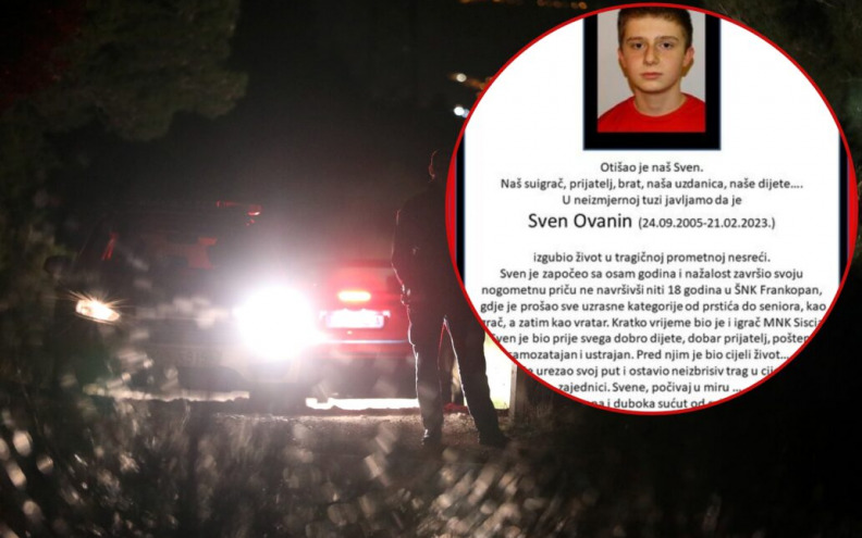 Pijani vozač ubio 17-godišnjeg nogometaša: “Pred njim je bio cijeli život”