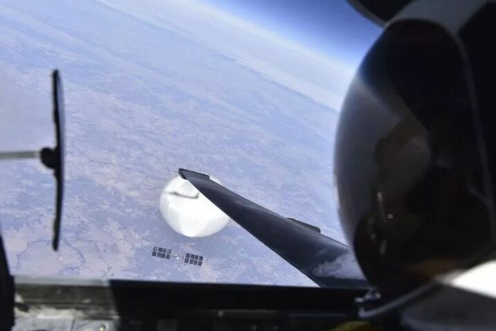 Američki pilot aviona U2 snimio selfie dok je letio iznad kineskog špijunskog balona