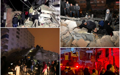 Katastrofalan potres magnitude 7,8 pogodio Tursku: Poginulo gotovo 200 ljudi