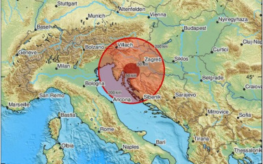 Potres jačine 4,8 zatresao riječko područje, epicentar na Krku