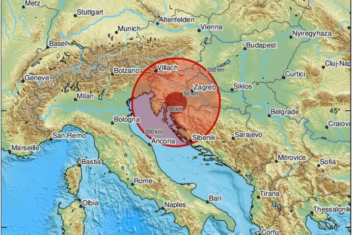 Potres jačine 4,8 zatresao riječko područje, epicentar na Krku