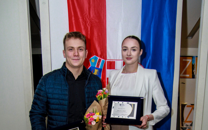 Matej Nevešćanin i Ariana Oreč najbolji zadarski sportaši