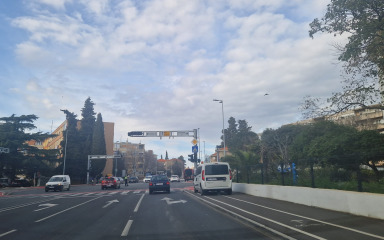 Strepljenje u prometu, semafori u Tuđmanovoj ugašeni
