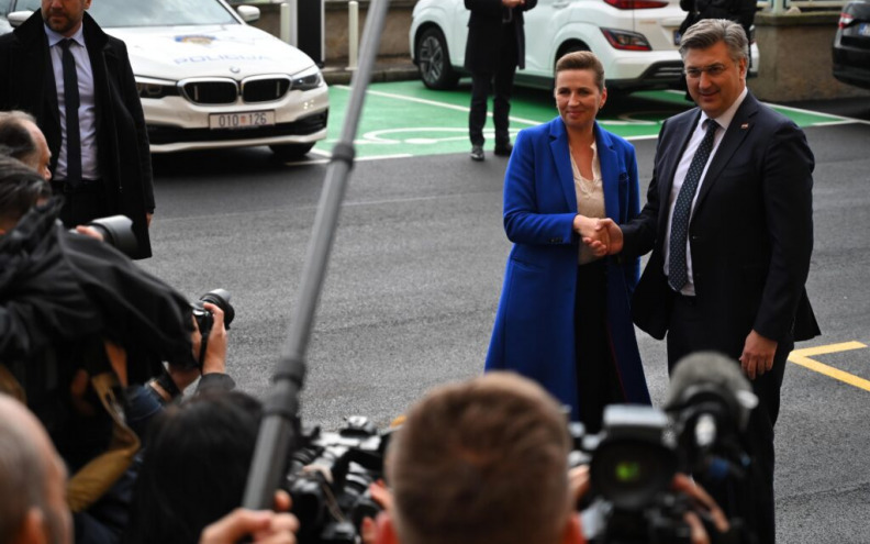Plenković i danska premijerka u Rijeci obišli i novi terminal